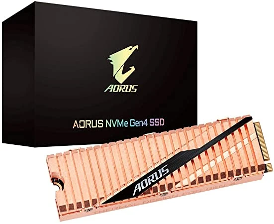 GIGABYTE AORUS NVMe Gen4 SSD بسعة 1 تيرابايت بسرعة تصل إلى 5000 ميجابايت/ثانية