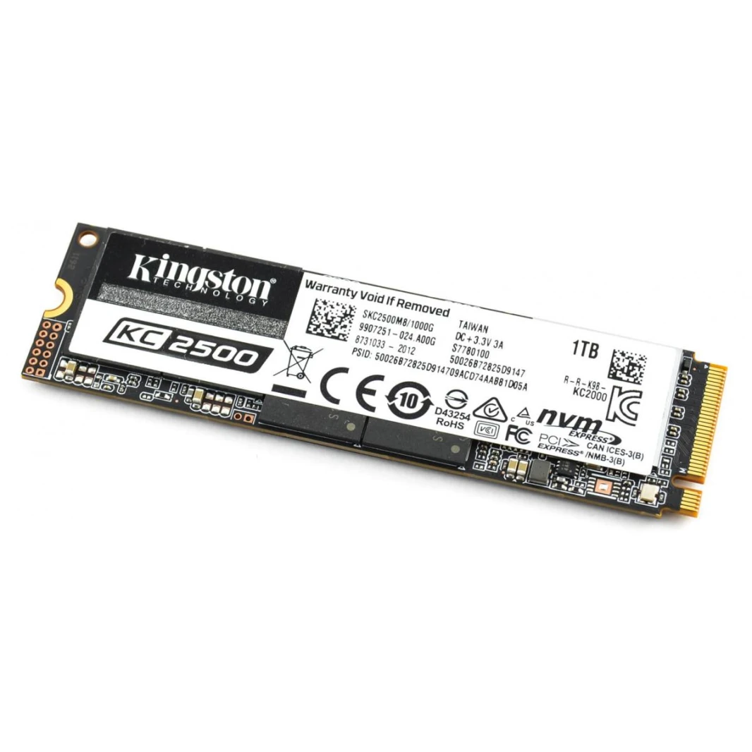 Kingston KC2500 1TB M.2 NVMe PCIe SSD