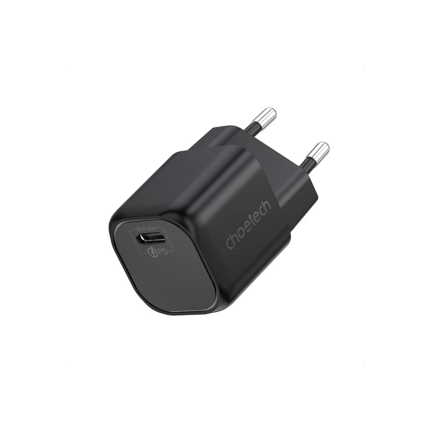 Choetech 30W PD GaN Tech USB C Fast Charging Adapter – Black