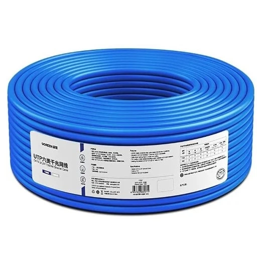 UGREEN Cat6 UTP 23AWG Pure Copper Special Network Cable – 100M
