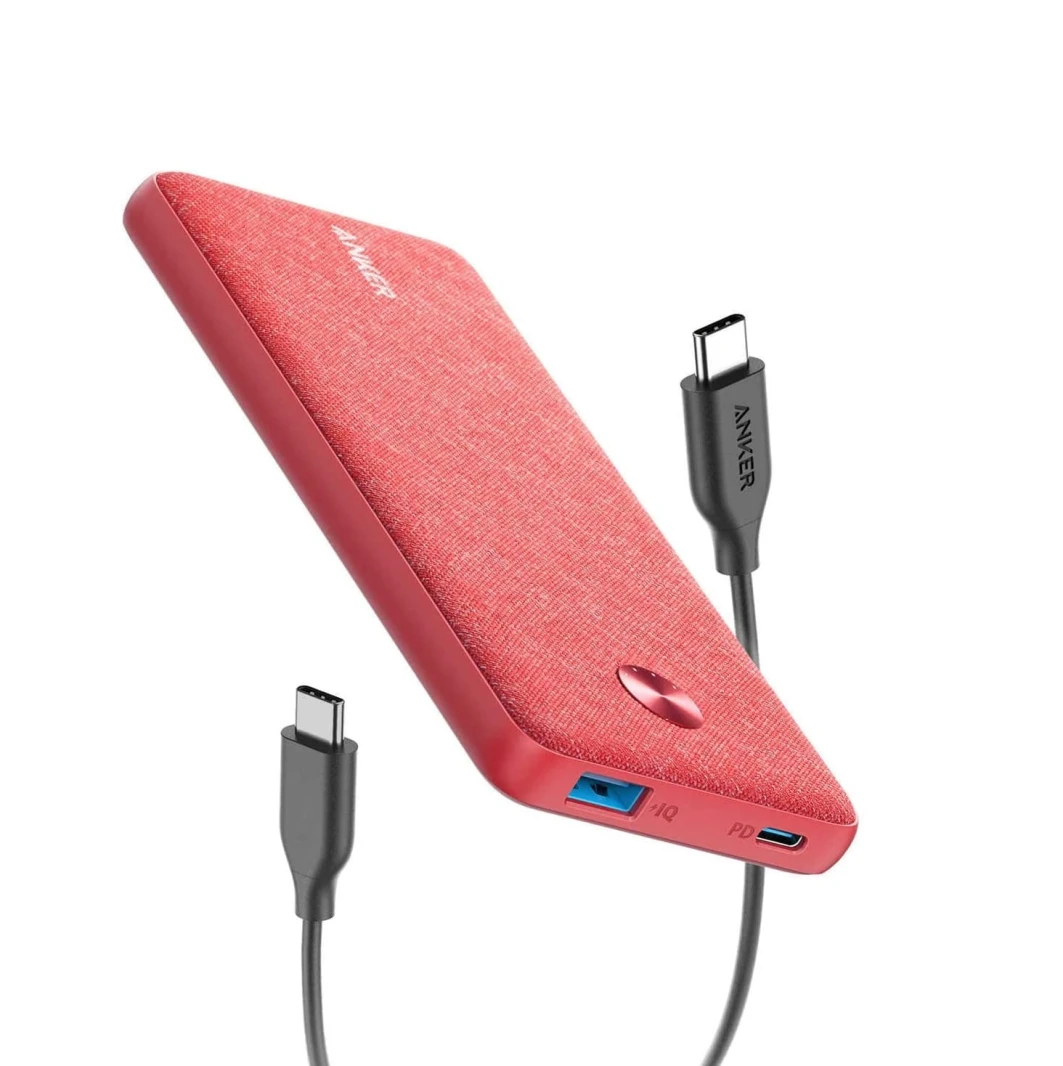 باور بانك Anker PowerCore III Sense 10000mAh USB-C Power Delivery (18W) - أحمر