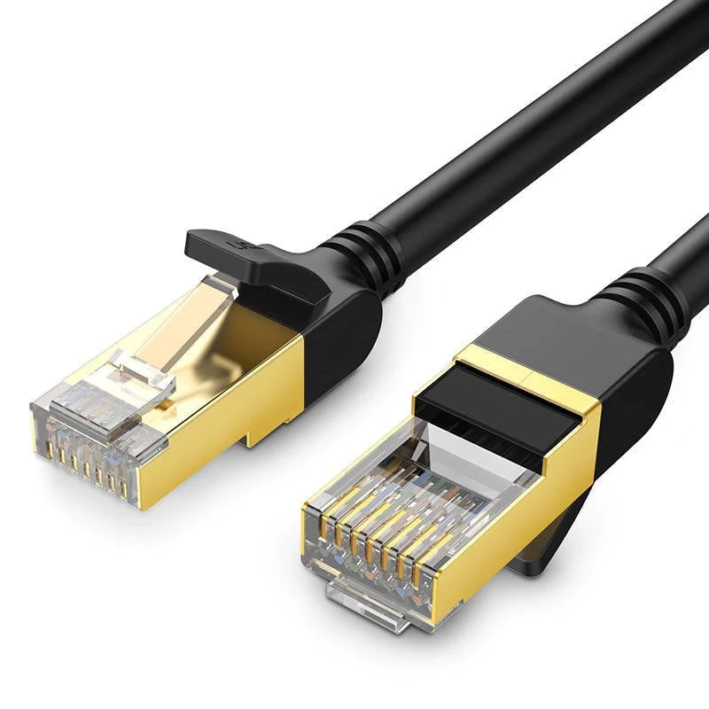 كابل UGREEN CAT7 F/FTP من النحاس الخالص – 3 متر