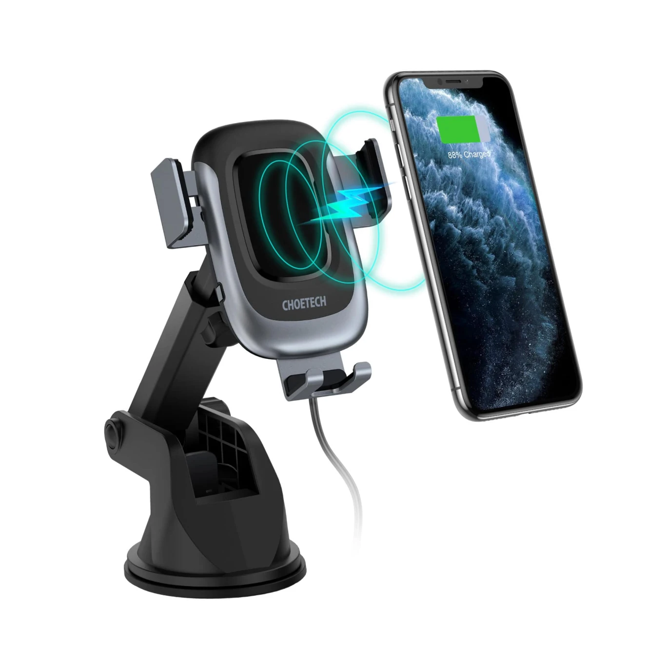 شاحن سيارة لاسلكي Choetech T542-S بقوة 15 وات
