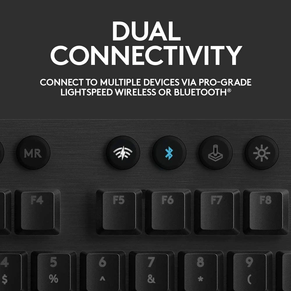 Logitech G915 RGB Wireless Mechanical Gaming Keyboard (Tactile)