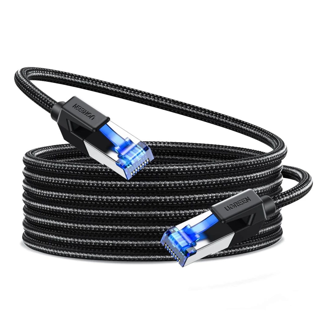 UGREEN Cat8 40Gbps 2000Mhz Shielded Ethernet Braided Cable – 20M