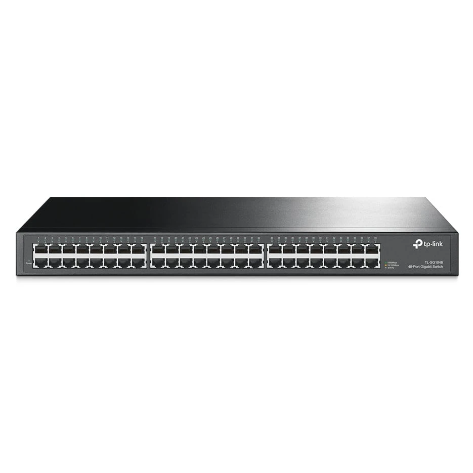 محول TP-Link Gigabit ذو 48 منفذًا للتركيب على الرف (TL-SG1048)