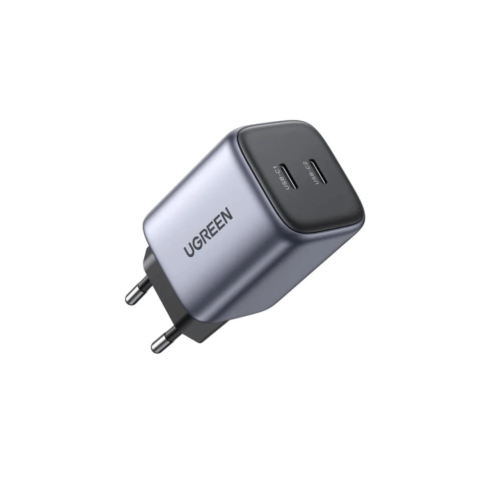 UGREEN Nexode 45W GaN USB C 2 Ports Wall Charger – Black
