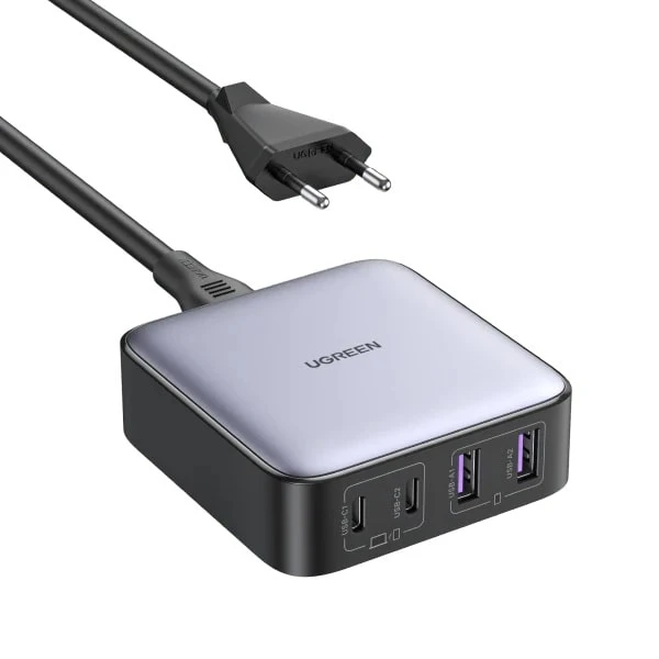 محطة شحن سطح المكتب UGREEN Nexode 65W USB C GaN