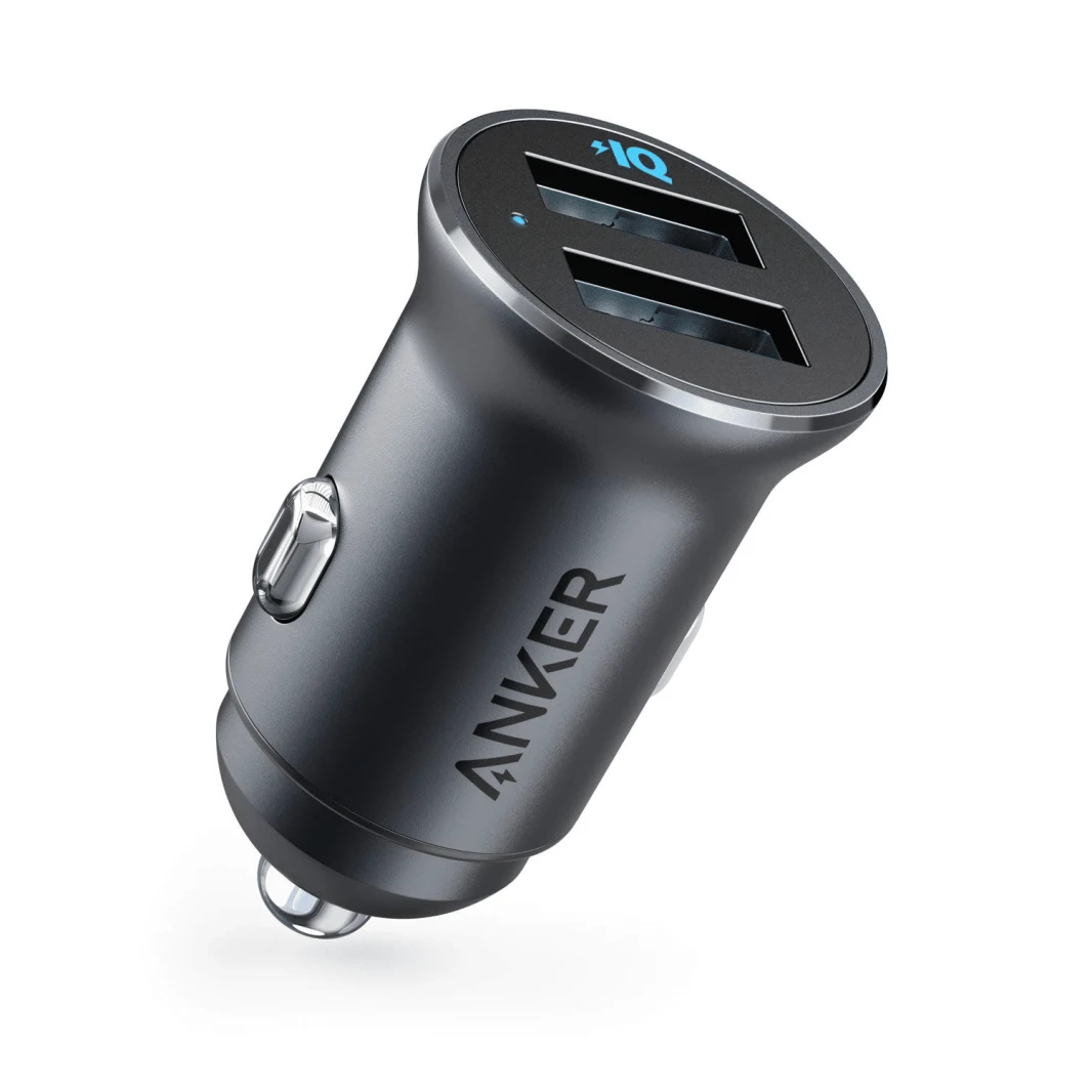 Anker PowerDrive 2 Mini 24W Car Charger – Dual USB
