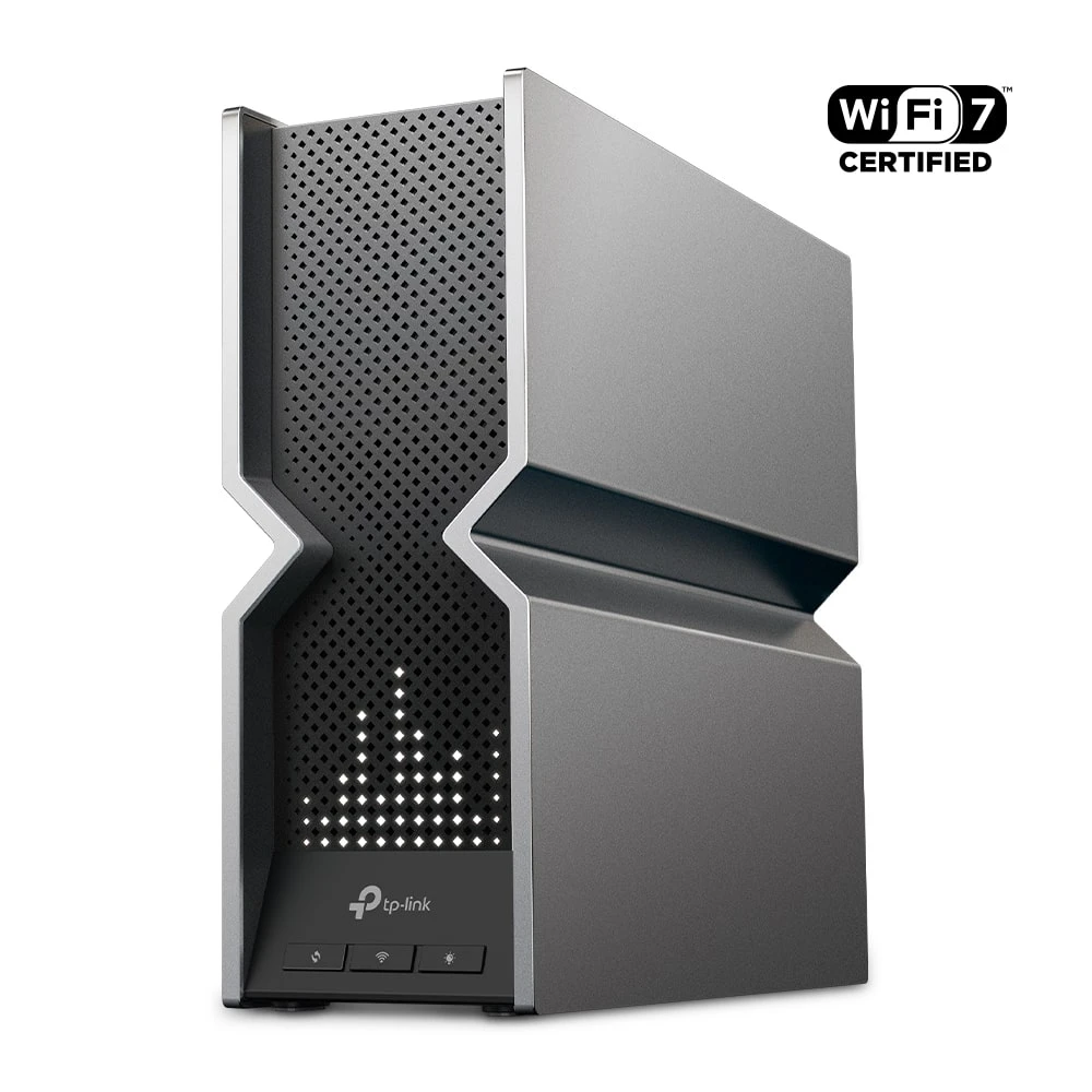 راوتر TP-Link BE19000 ثلاثي النطاق Wi-Fi 7 مع 2×10G + 4×2.5G (Archer BE800)