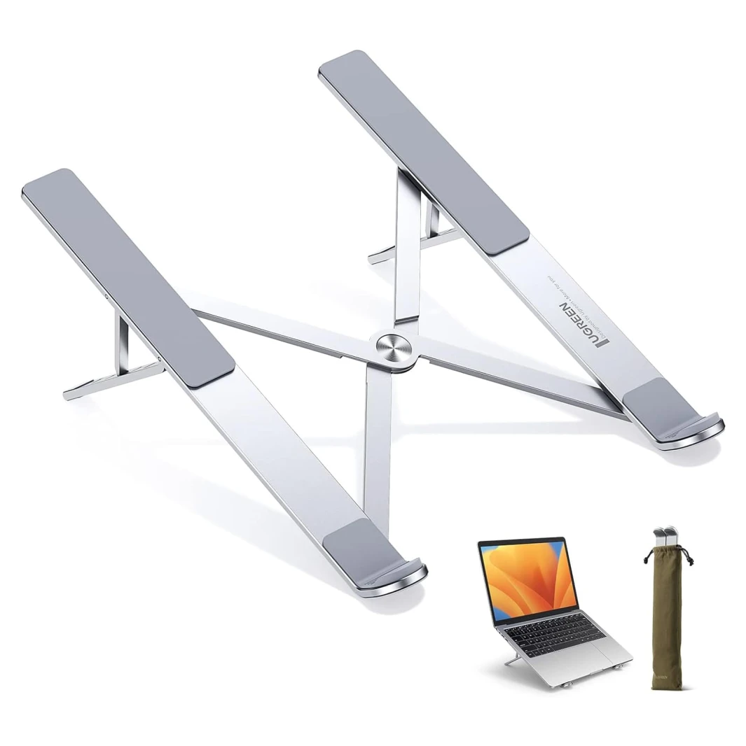 UGREEN Adjustable Portable Aluminium Laptop and Tablet Stand for Laptops up to 17.3”