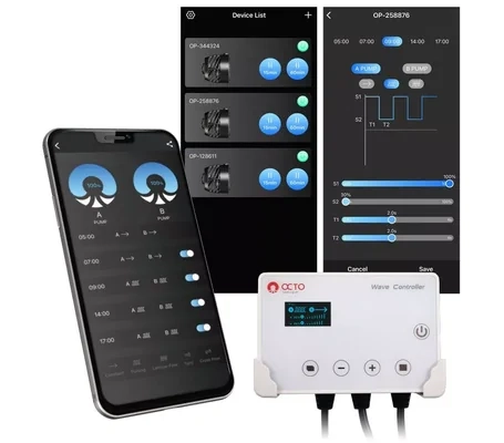 مضخة الأمواج Octo Pulse 2+ من Reef Octopus (1600 جالون في الساعة)