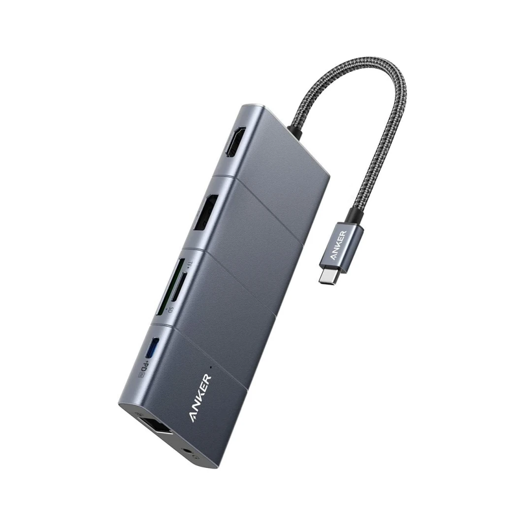 محطة إرساء Anker PowerExpand 11 في 1 بمنفذ USB C