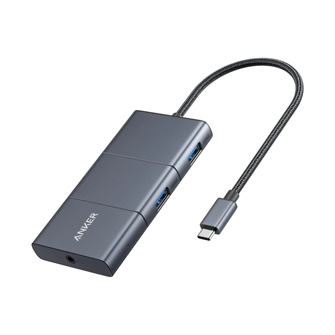 موزع USB-C 6 في 1 من Anker PowerExpand