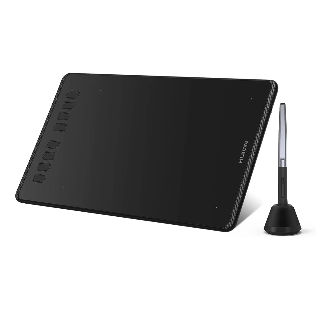جهاز لوحي للرسم الرسومي متوسط ​​الحجم من Huion Inspiroy H950P مع قلم بدون بطارية