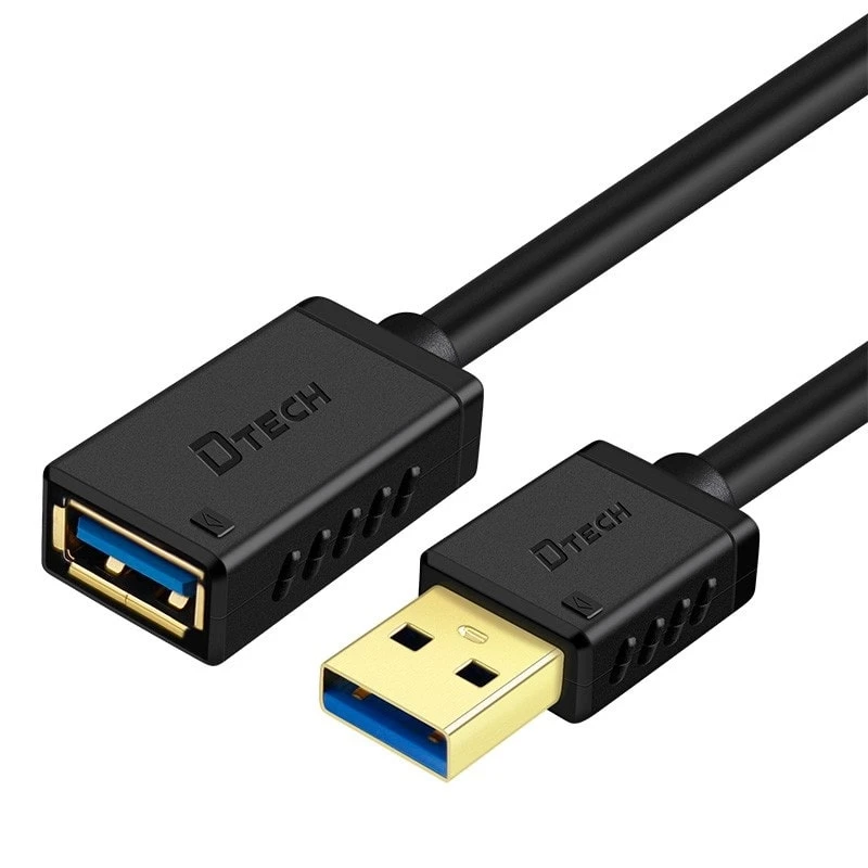 كابل تمديد USB 3.0 من D-Tech، محول ذكر إلى أنثى – 1.5 متر
