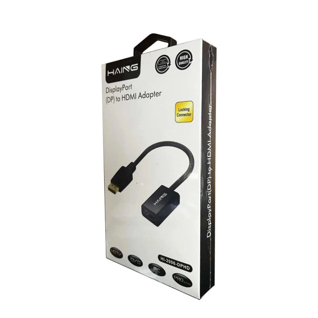 محول منفذ العرض DP إلى HDMI من Haing