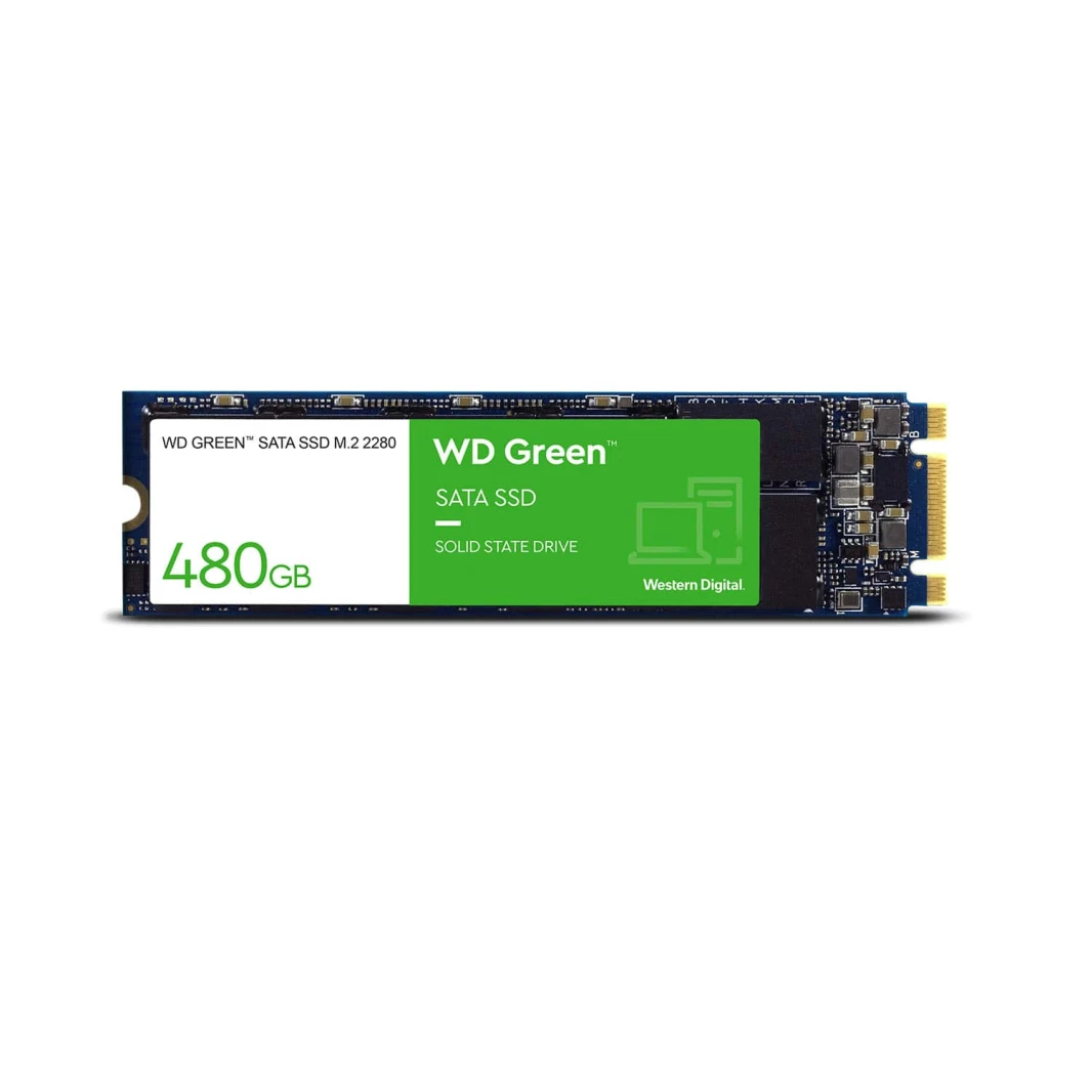 WD 480GB SSD أخضر M.2