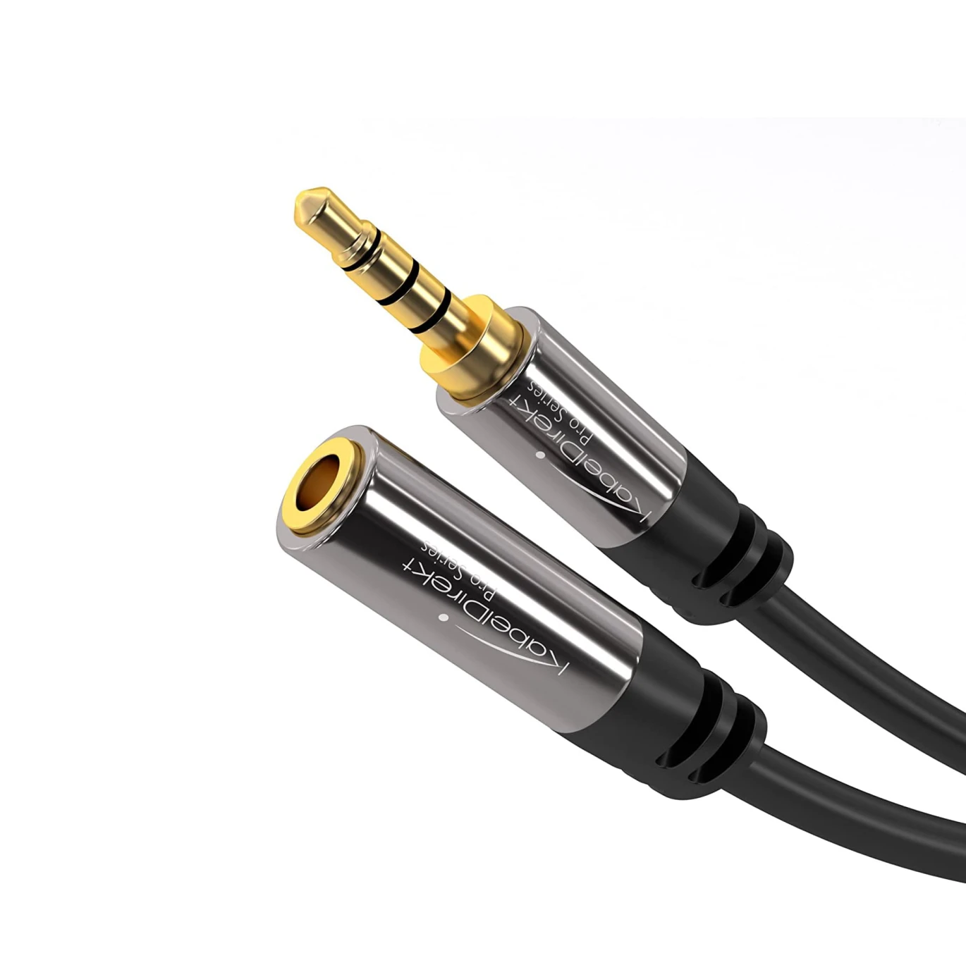 KabelDirekt 3.5mm Headphone Extension Cable – 10M