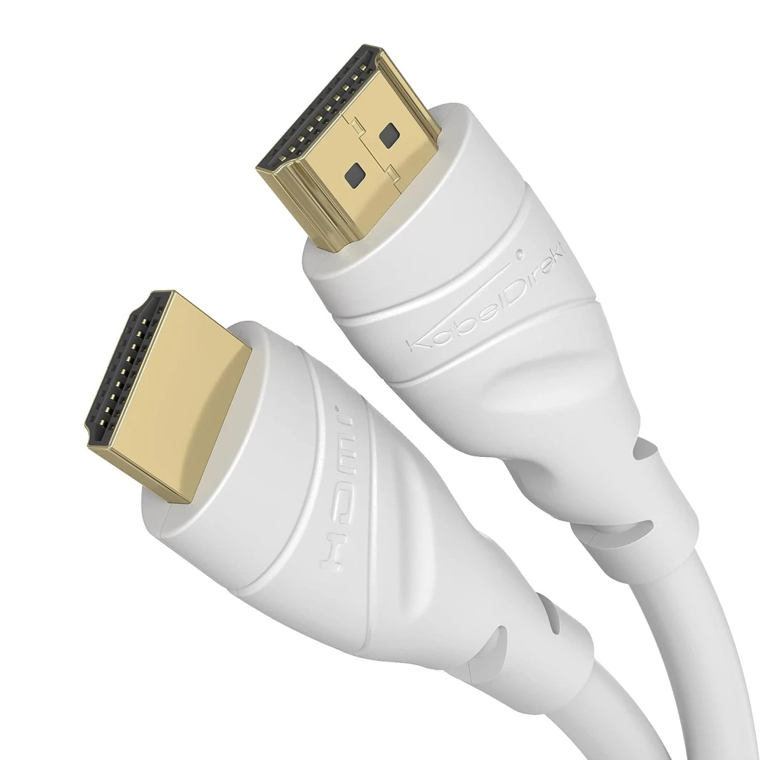 كابل HDMI 2.0 فائق السرعة 4K 18Gbps من KabelDirekt مع إيثرنت - 15 متر