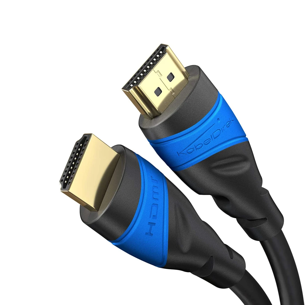 كابل HDMI 2.0 فائق السرعة 8K 18Gbps من KabelDirekt مع إيثرنت - 2 متر