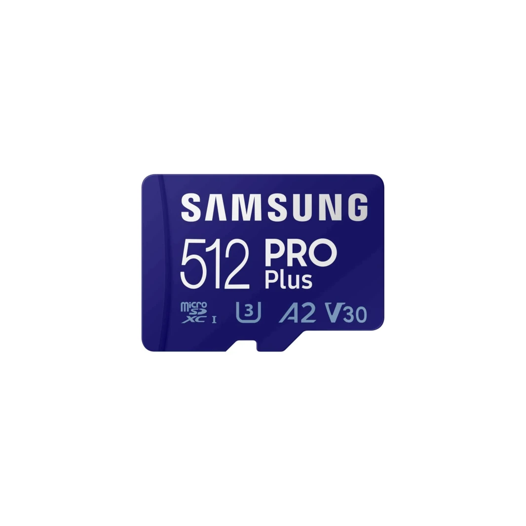 Samsung PRO Plus 512GB Micro SD-Memory-Card + Adapter – 180MB/s 4K UHD (Coming Soon)
