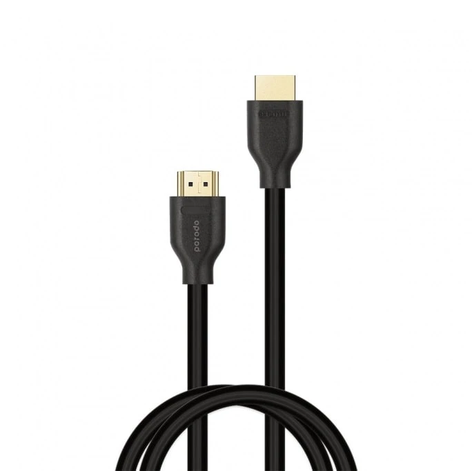 كابل HDMI 2.1 بدقة 8K من Porodo – 3 متر