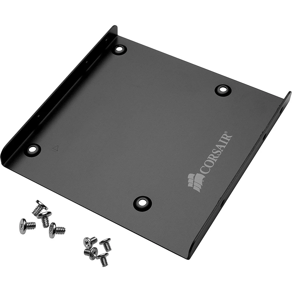 طقم حامل تثبيت SSD من Corsair لحجرة محرك الأقراص مقاس 2.5 بوصة إلى 3.5 بوصة