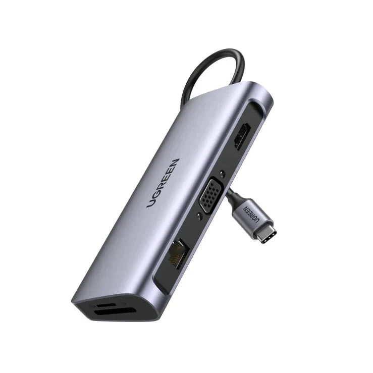 محطة إرساء USB C 10 في 1 من UGREEN