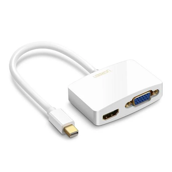 UGREEN 2-in-1 Mini DP to HDMI VGA Converter