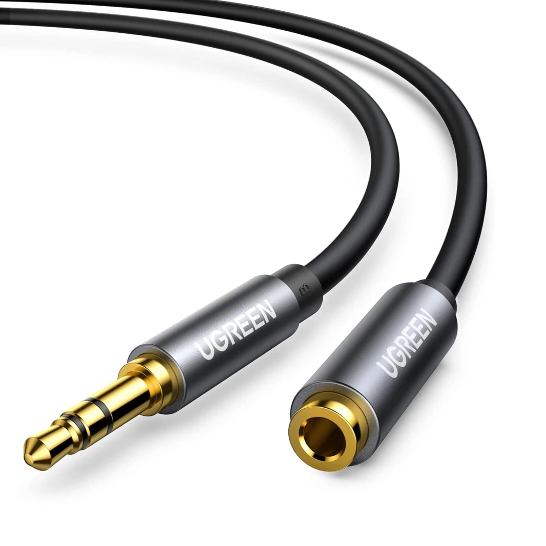 UGREEN 3.5mm Audio Extension Gold Plated Cable – 5M