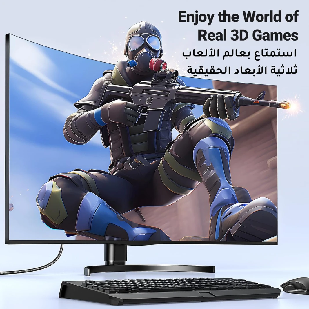 كابل HDMI 2.0 فائق السرعة 4K@60Hz 18Gbps من UGREEN مع إيثرنت - 5 متر