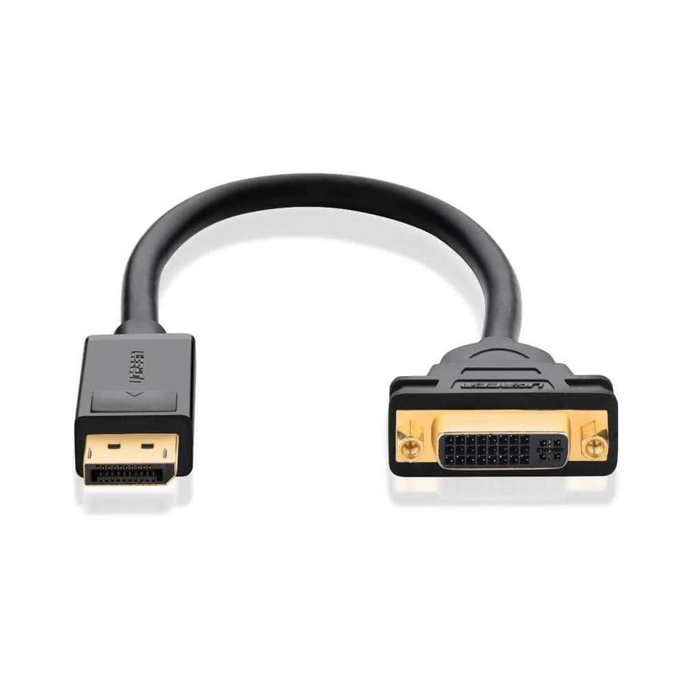 محول UGREEN DisplayPort ذكر إلى DVI أنثى