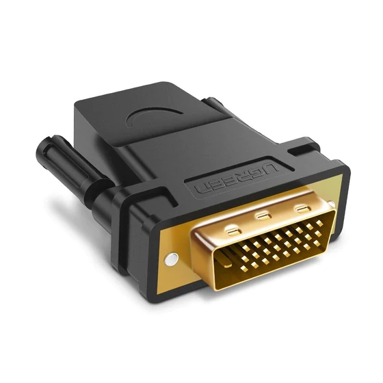 محول UGREEN HDMI أنثى إلى DVI 24+1 ذكر