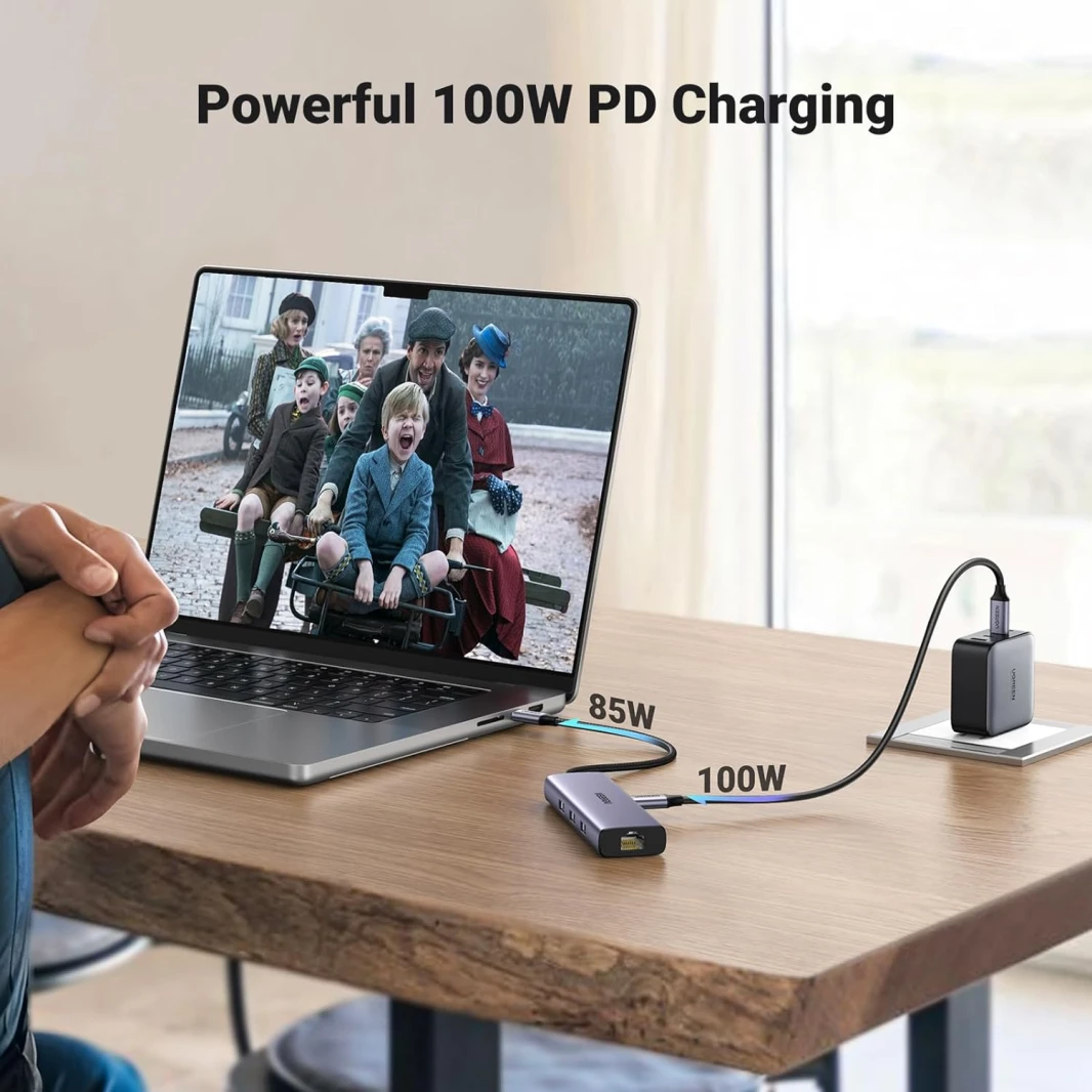 موزع USB-C 6 في 1 من UGREEN Revodok