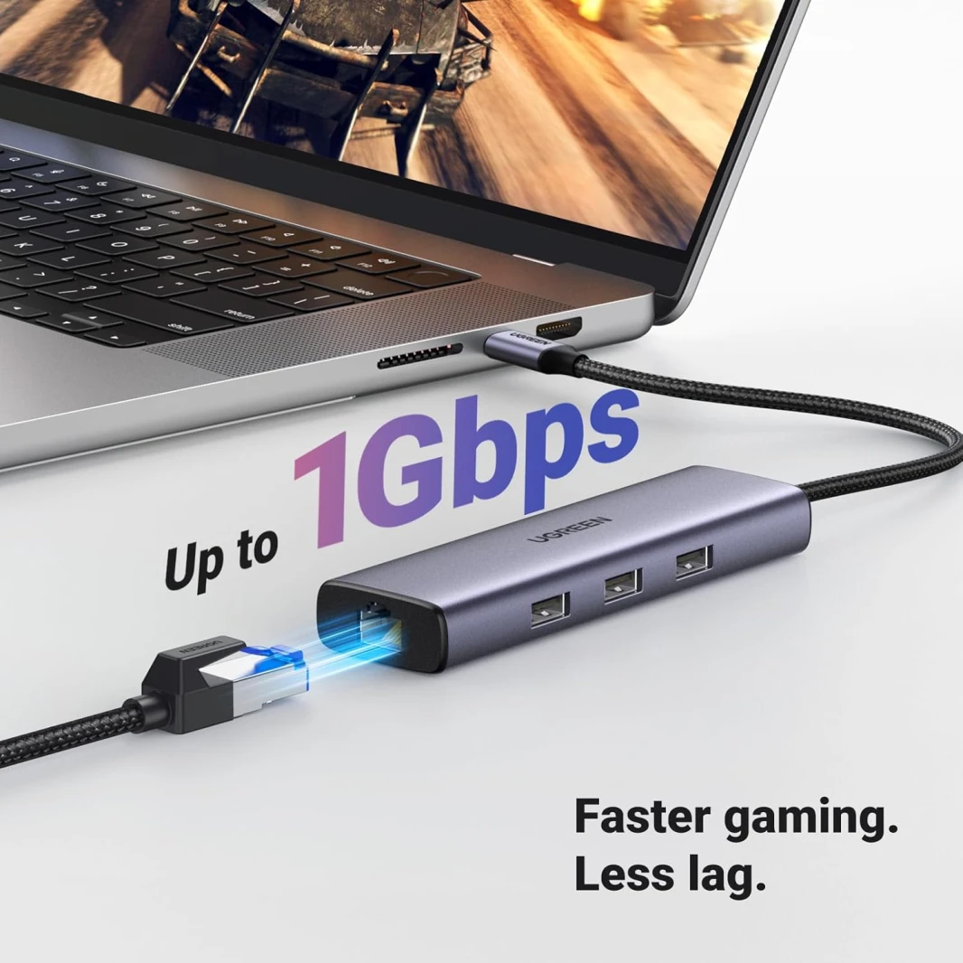 موزع USB-C 6 في 1 من UGREEN Revodok