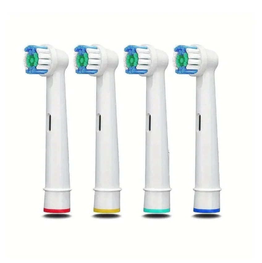 Compatible Heads for Oral-B Electric Toothbrushes – 4 Pack White