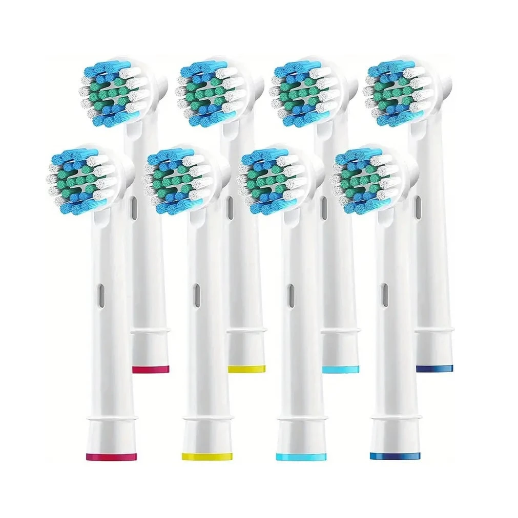 Compatible Heads for Oral-B Electric Toothbrushes – 8 Pack