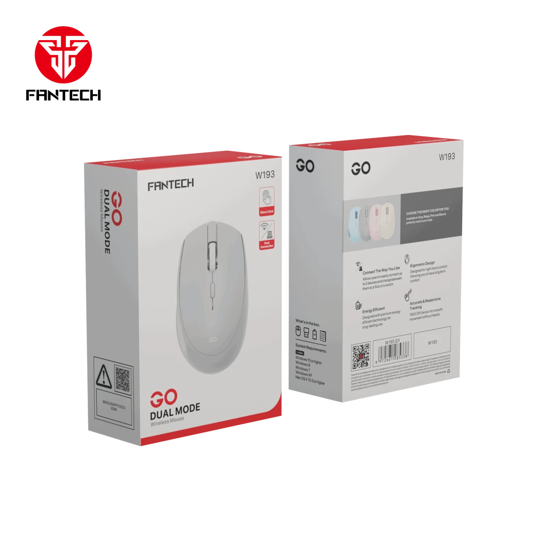ماوس FANTECH Go W193 اللاسلكي