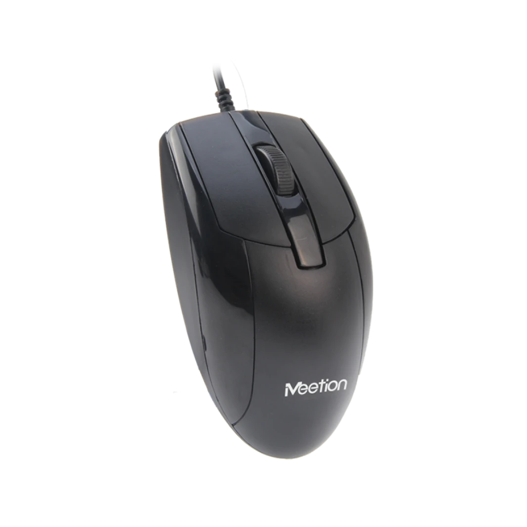 ماوس MEETION MT-M360 USB سلكي أسود بدقة عالية