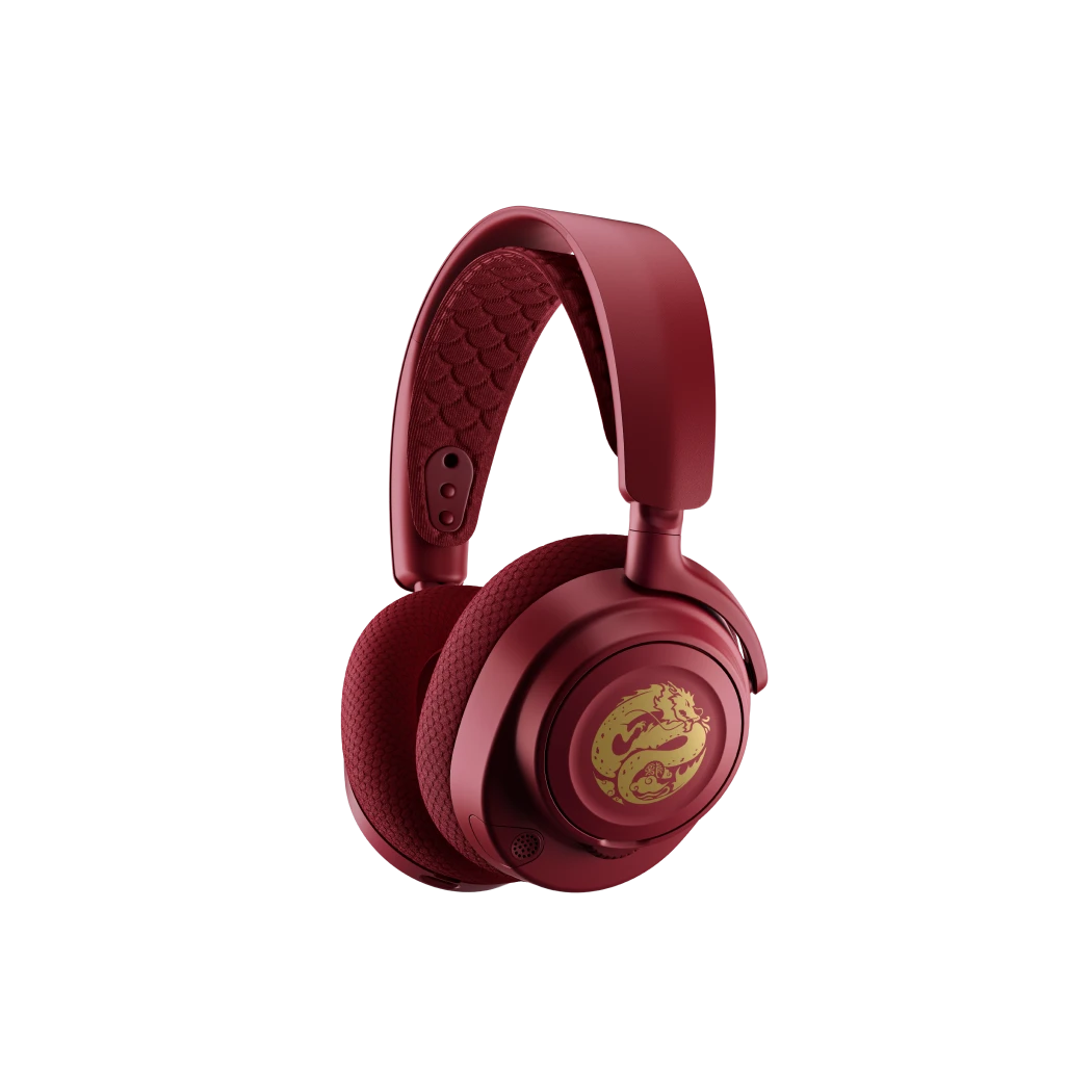 سماعة الألعاب اللاسلكية SteelSeries Arctis Nova 7 متعددة المنصات – إصدار Dragon