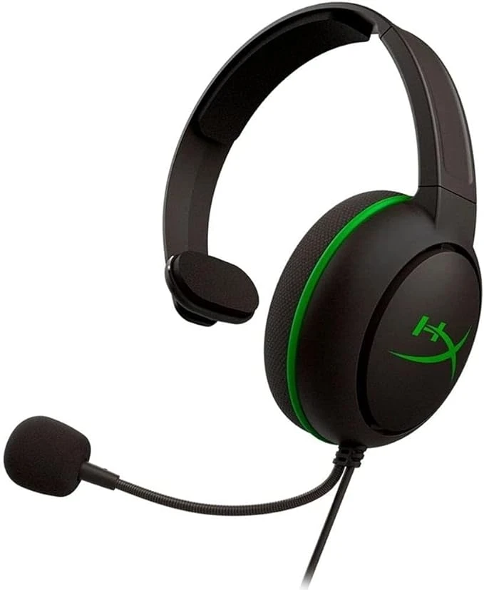 سماعة HyperX CloudX Chat - مرخصة رسميًا من Xbox، متوافقة مع Xbox One وXbox Series X|S، مشغل 40 مم، ميكروفون إلغاء الضوضاء