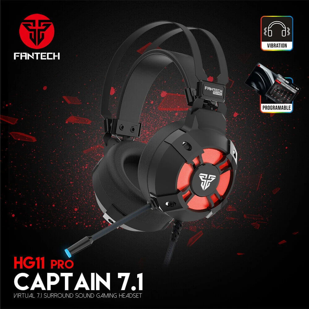 سماعة الألعاب FANTECH HG11 7.1 SURROUND USB