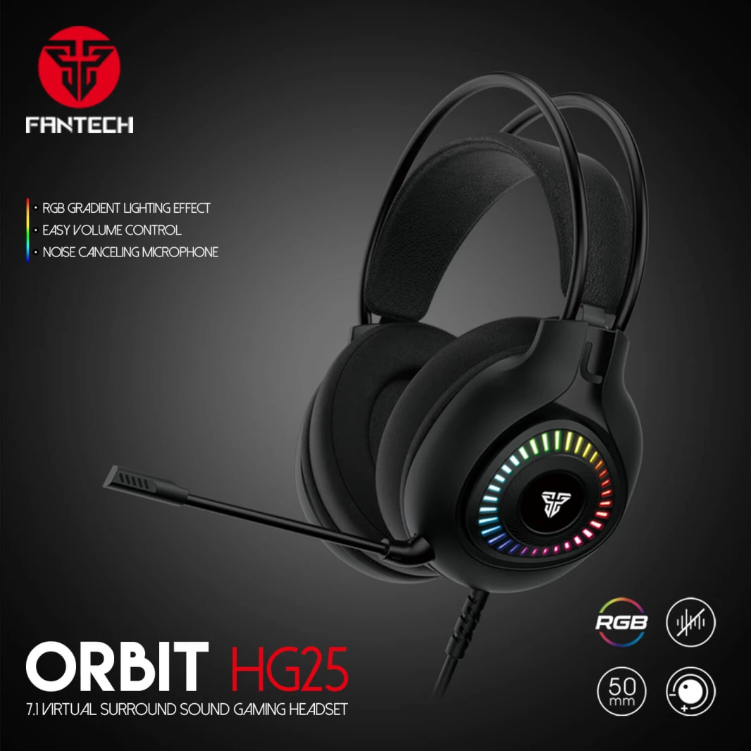 FANTECH ORBIT HG25 7.1 VIRTUAL SURROUND SOUND GAMING HEADSET