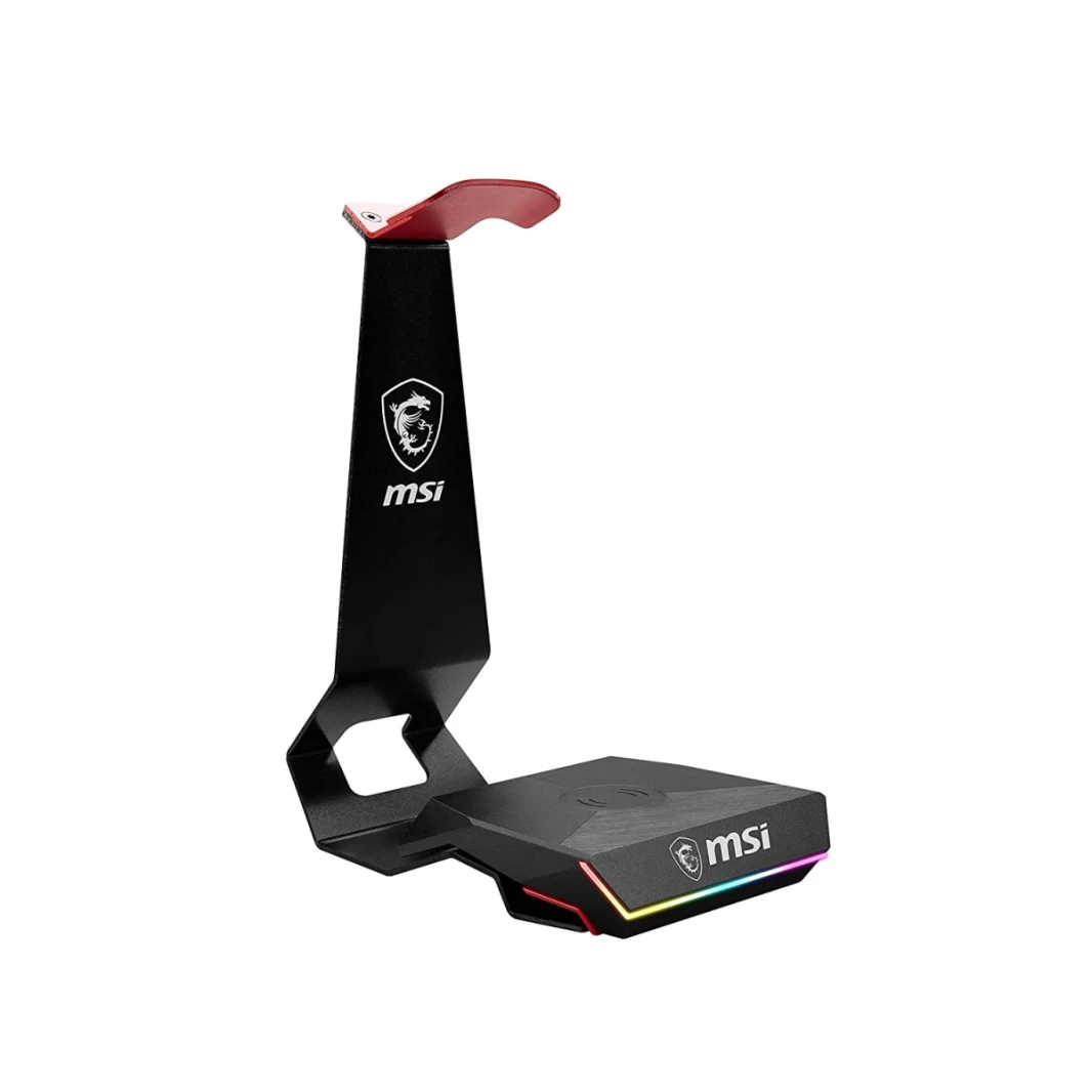 حامل سماعة الرأس وشاحن Qi من MSI IMMERSE HS01 COMBO
