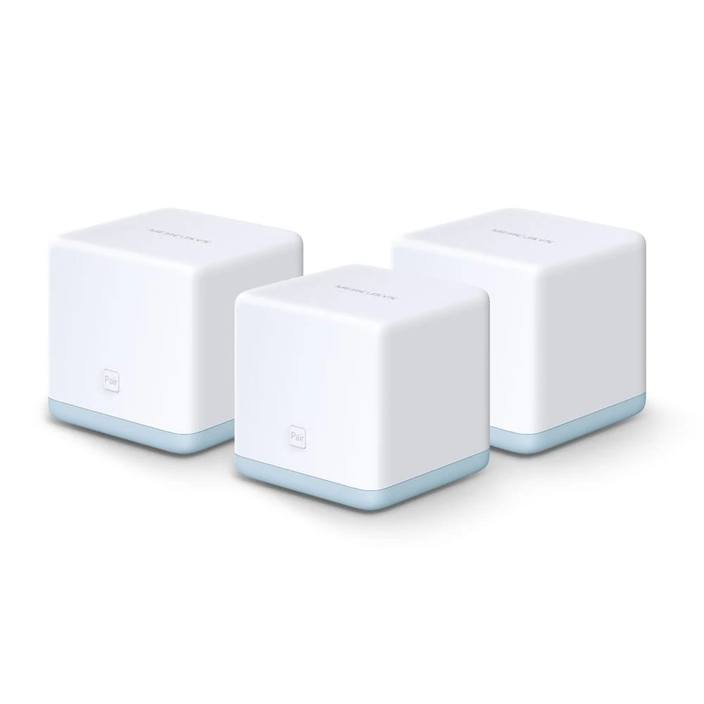 نظام Mercusys Halo S12 AC1200 Mbps لشبكة Wi-Fi المنزلية بالكامل (عبوة من 3 قطع)