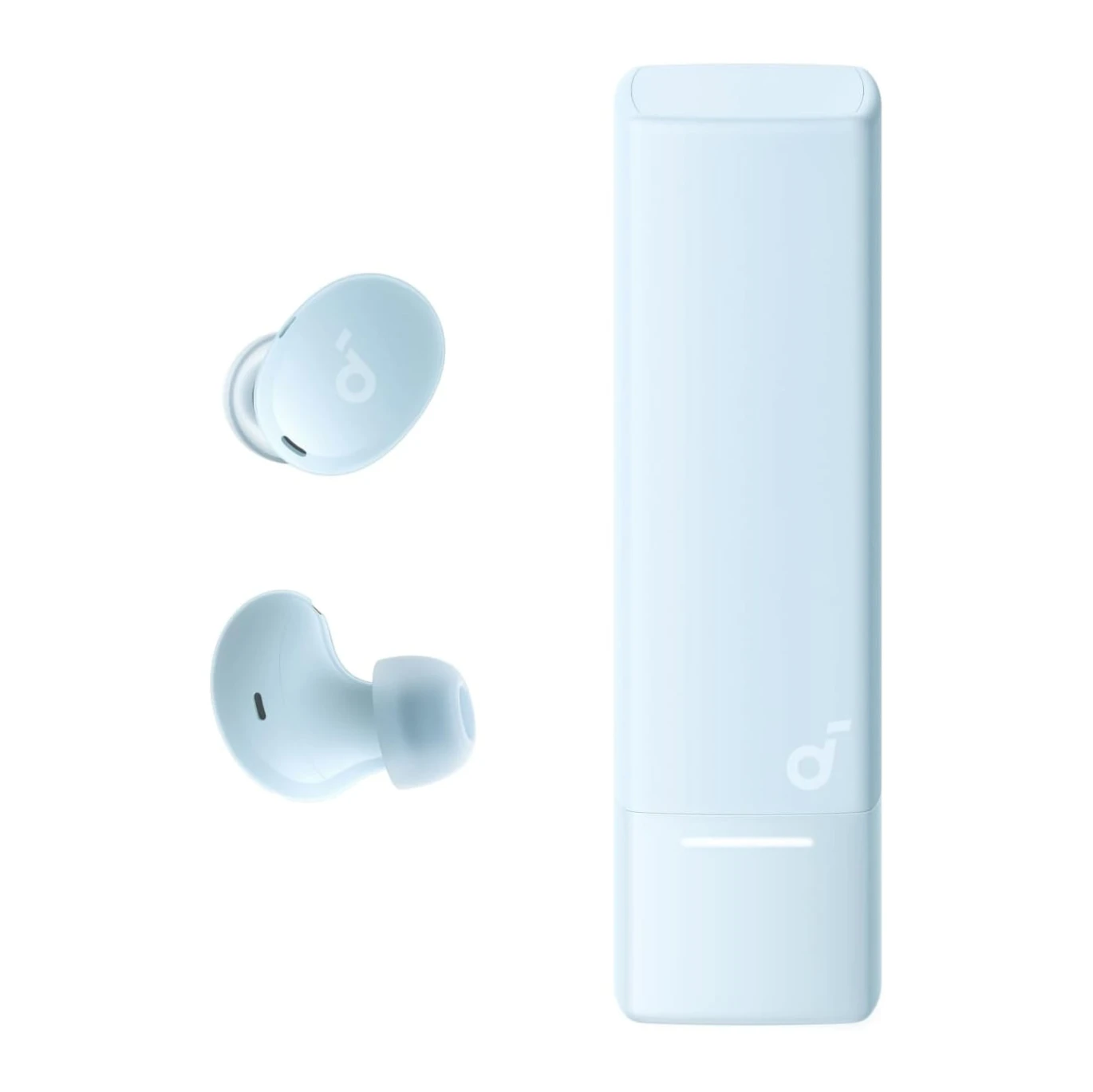 سماعات أذن Anker Soundcore A30i اللاسلكية بتصميم أنيق على شكل أحمر الشفاه وخاصية إلغاء الضوضاء - أزرق