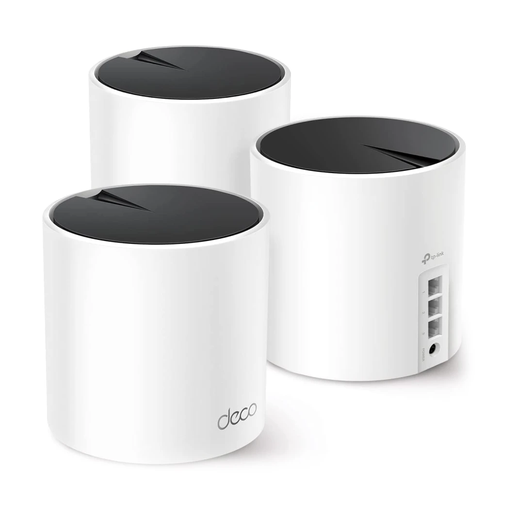 نظام TP-Link AX3000 Deco X55 Pro Whole Home Mesh Wi-Fi 6 – (عبوة من 3 قطع)