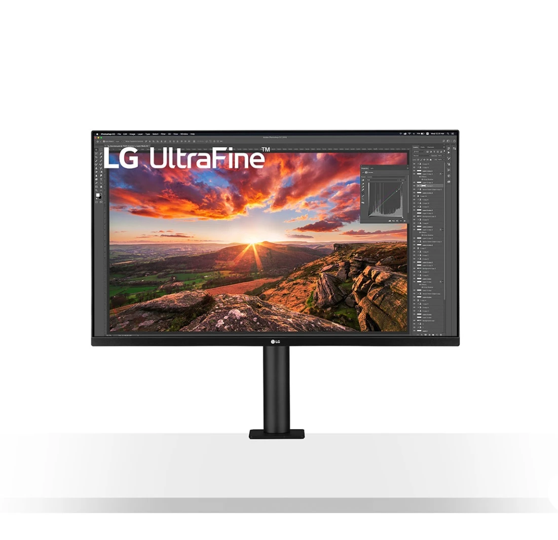 شاشة LG 32UN880-B UltraFine™ مقاس 32 بوصة ودقة 4K HDR10