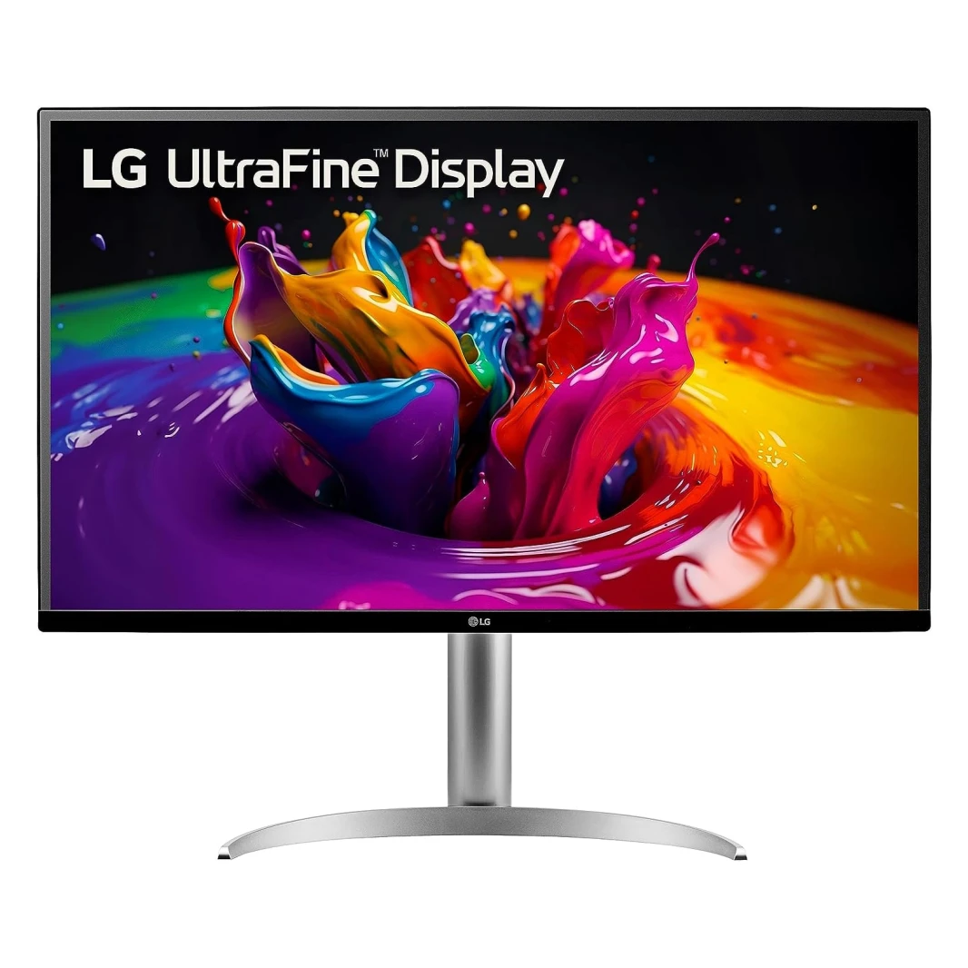 شاشة LG 32UQ750-W 32 بوصة بدقة 4K UHD UltraFine™ مع HDR10 وUSB Type-C™ (65W PD)